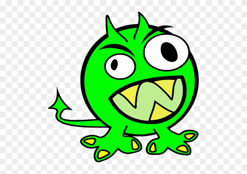 Monster1 - Scary Monster Clipart #1078296