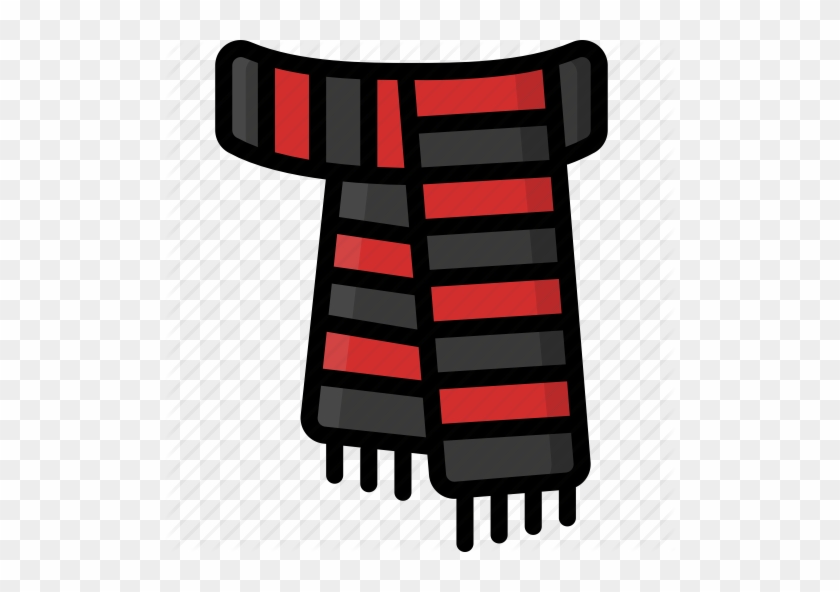 Scarf Clipart Stripy - Scarf Clipart Stripy #1078315