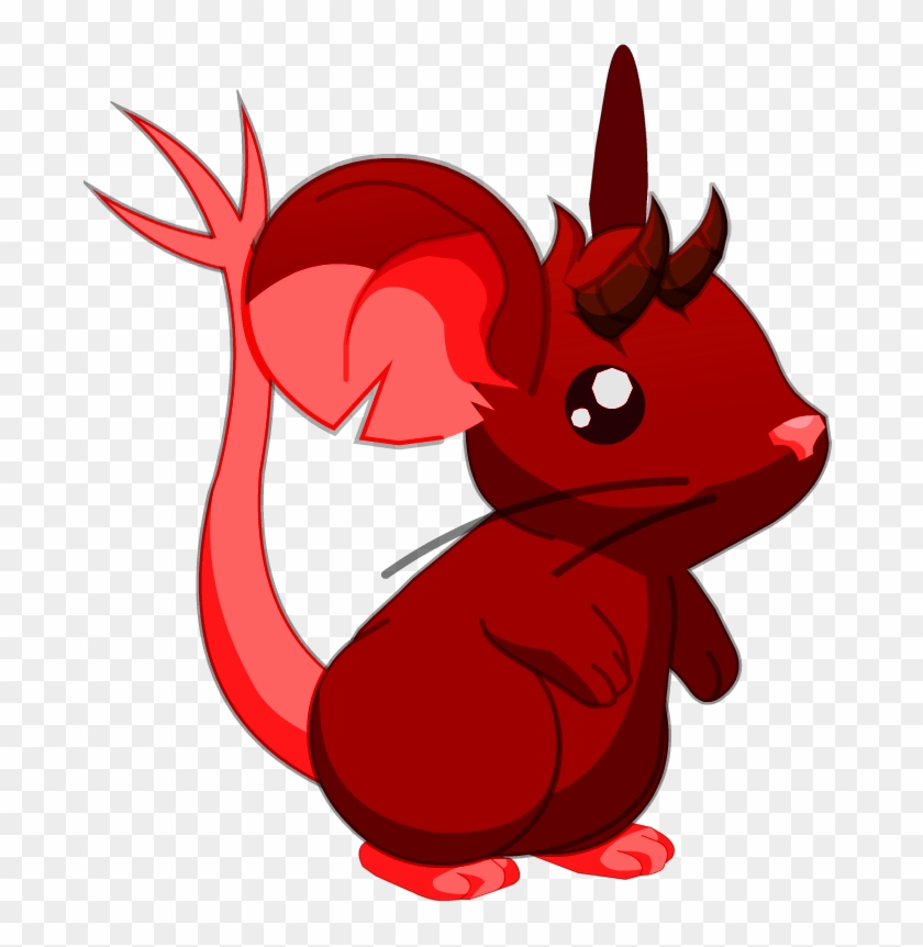 Devil Mouse By Dviie - Transformice Mouse Simpsons #1078358