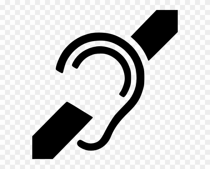 Free Vector Deaf Symbol Clip Art - Deaf Logo - Free Transparent PNG Clipart  Images Download