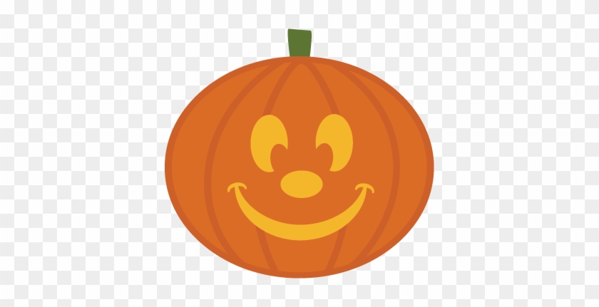 Pumpkin With Face Svg Cut Files For Scrapbooking Halloween - Halloween Pumpkin Vector Png #1078402