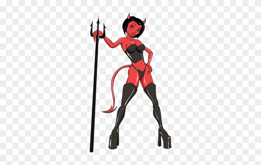 Evil Clipart Baby Devil - Sexy Devil Cartoon #1078434