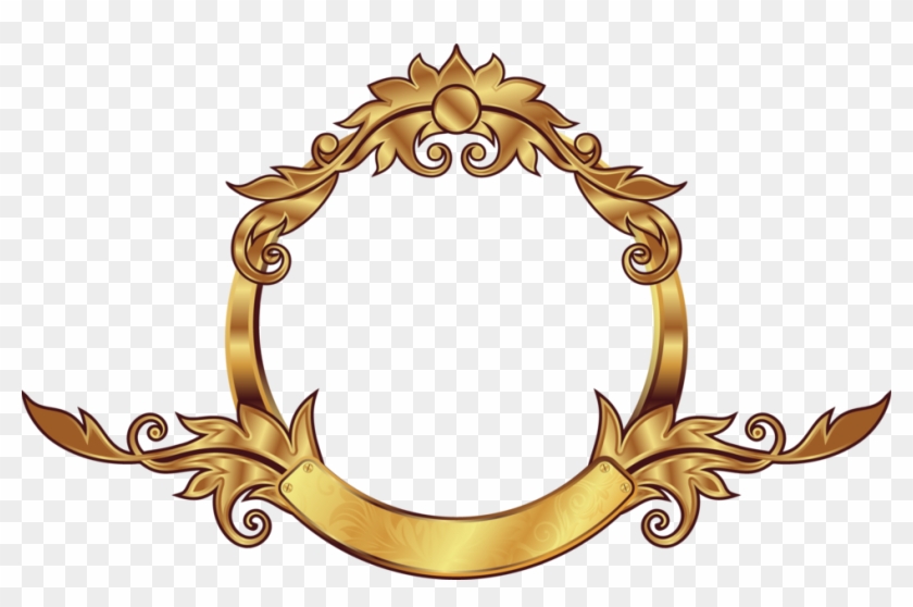 Top Images For Royal Gold Crown Transparent On Picsunday - Frame With Banner Png #1078500
