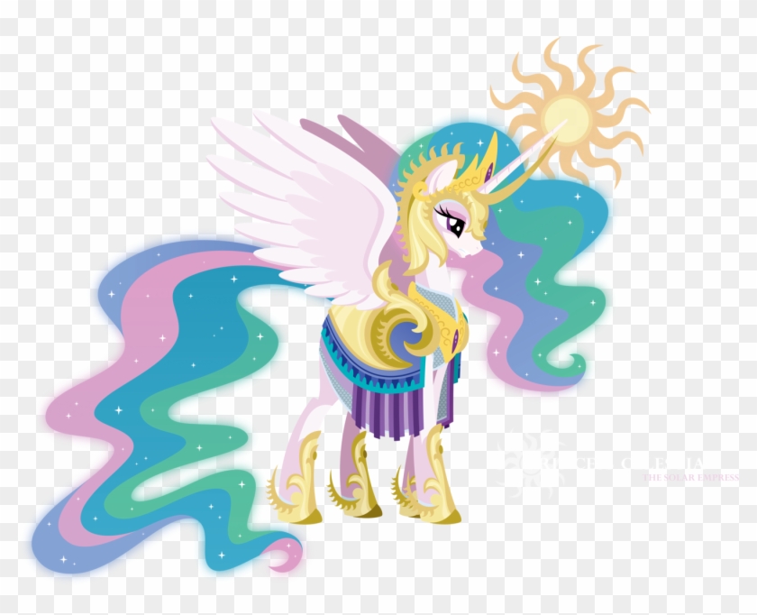 Princess Celestia Pony Digital Art Illustration Photography - Принцесса Селестия Пнг #1078559