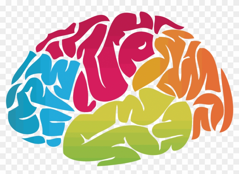 Human Brain Clip Art - 2018 Mental Health Awareness Month #1078588