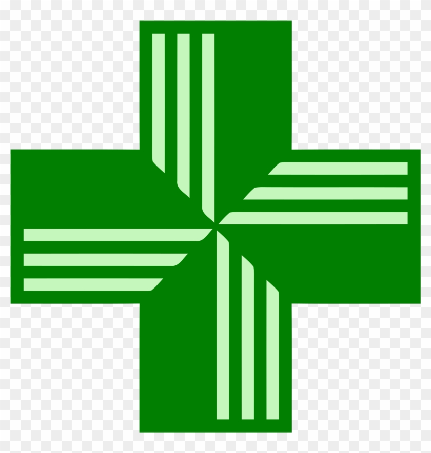This Image Rendered As Png In Other Widths - Pharmacy Map Symbol #1078609
