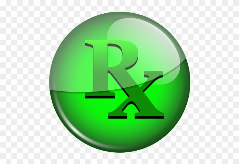 Green Pharmaceutical Symbol - Green #1078615