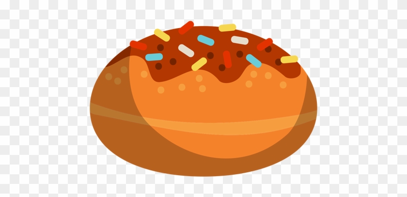 Chocolate Glazed Donut Transparent Png - Doughnut #1078640