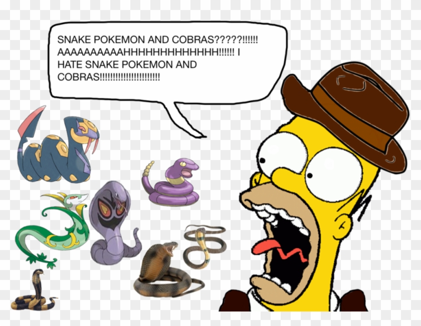 Indiana Homer's Snake Phobia By Darthranner83 - Phobia #1078735