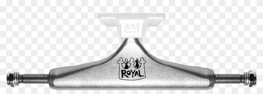 Blacks - Royal Inverted Kingpin Skateboard Trucks - Raw #1078790