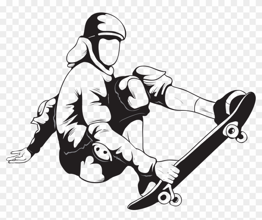 Vector Skater Fy5ycs8d Vector Skater Fkqy5iiu Vector - Skate Vector Png #1078793