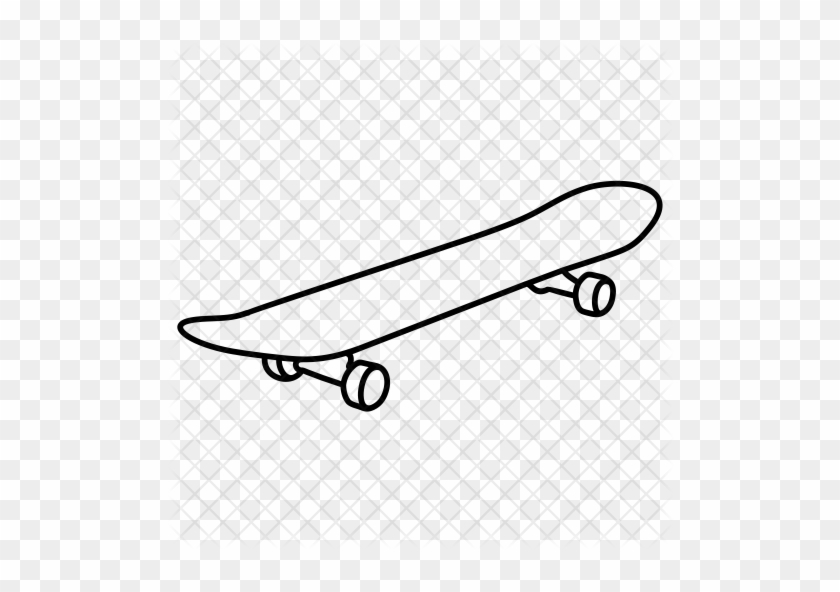 Skateboard Icon - Skateboarding #1078812