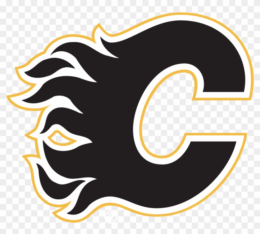 Calgary Flames, Calgary Stampeders & Calgary Roughnecks - Calgary Flames Logo 2017 #1078846