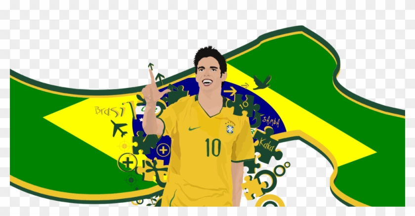 Ricardo Kaka Cartoon - Kaka Vector #1078931