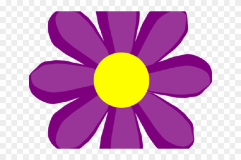 Purple Flower Clipart 7 Flower - Flower Clip Art #1079074