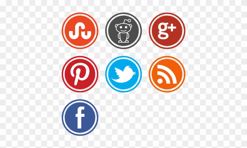New Social Media Icons - Social Media Icons Pack Png #1079080