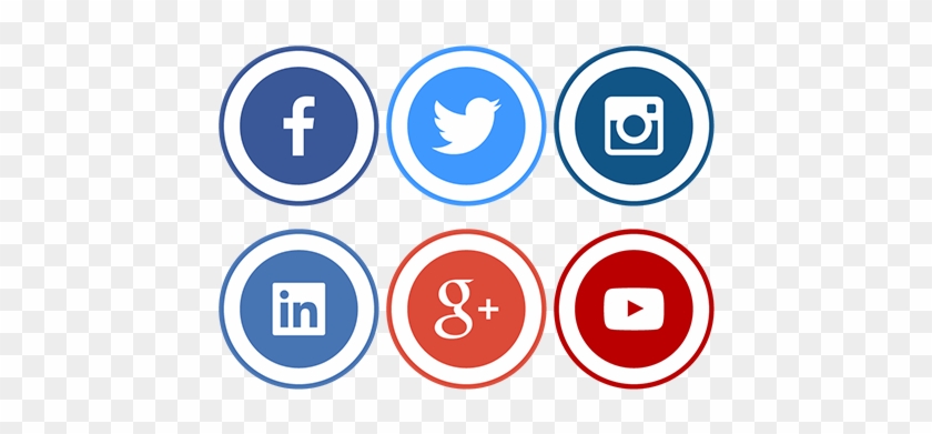 We Are On Social - Social Media Icons Free Download #1079144