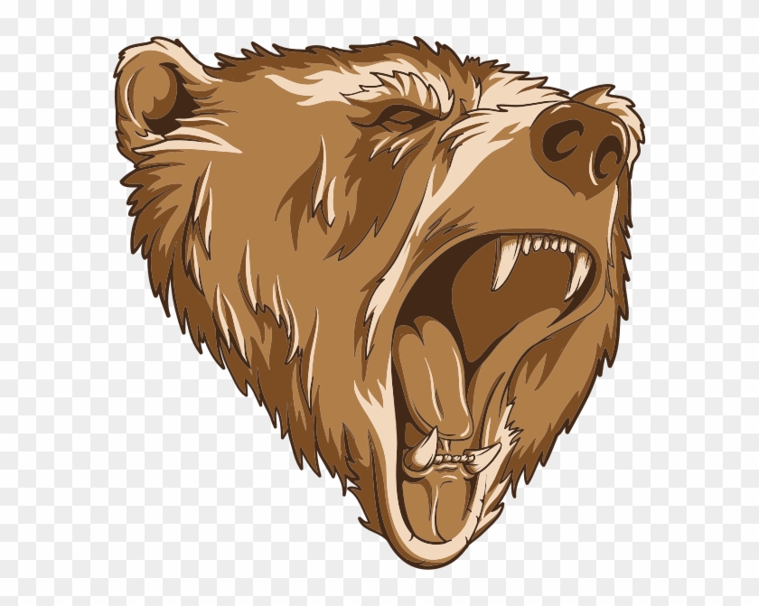 Grizzly Bear Clipart - Grizzly Bear Bear Illustration Png #1079180
