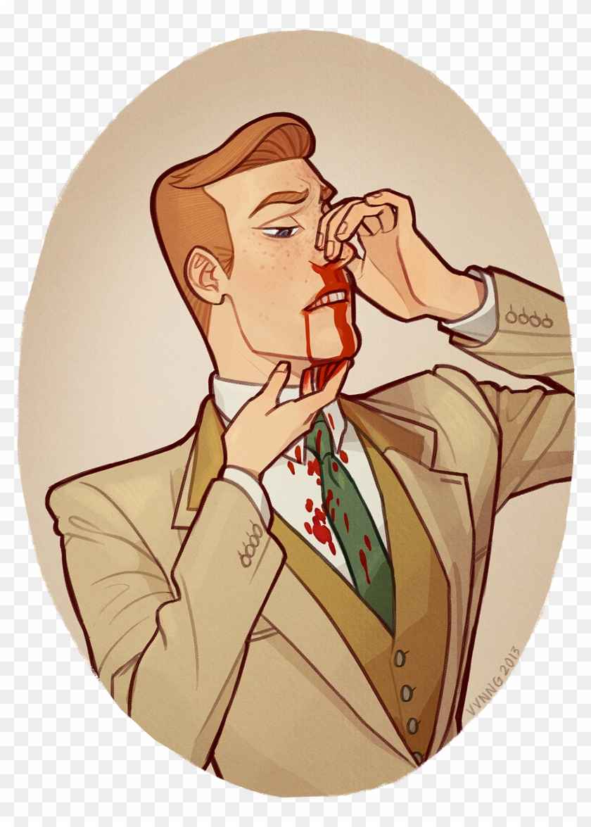 View High Resolution - Bioshock Infinite Blood From Nose #1079383