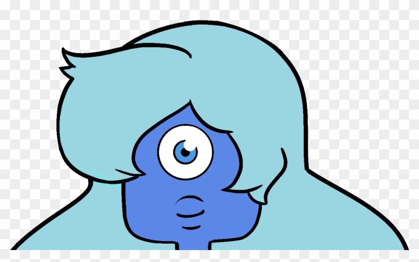 One Blue Eye - Sapphire Face Steven Universe #1079385