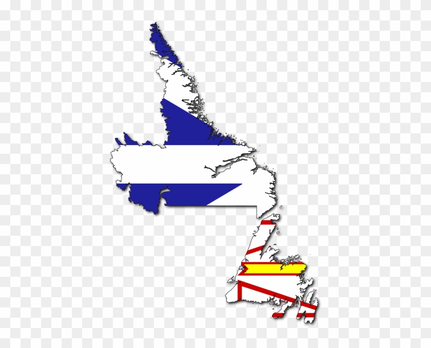 167 × 240 Pixels - Newfoundland And Labrador Flag Map #1079417