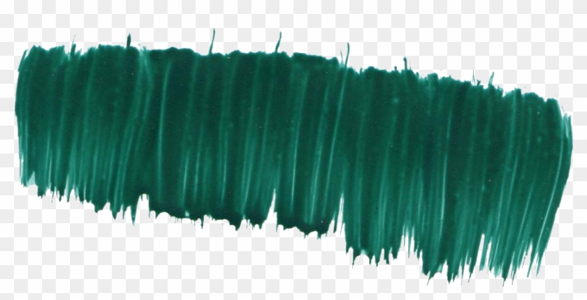 Free Download - Dark Green Brush Stroke Png #1079503