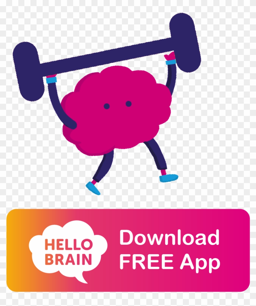 Download Free App - Healthy Brain Logo #1079522