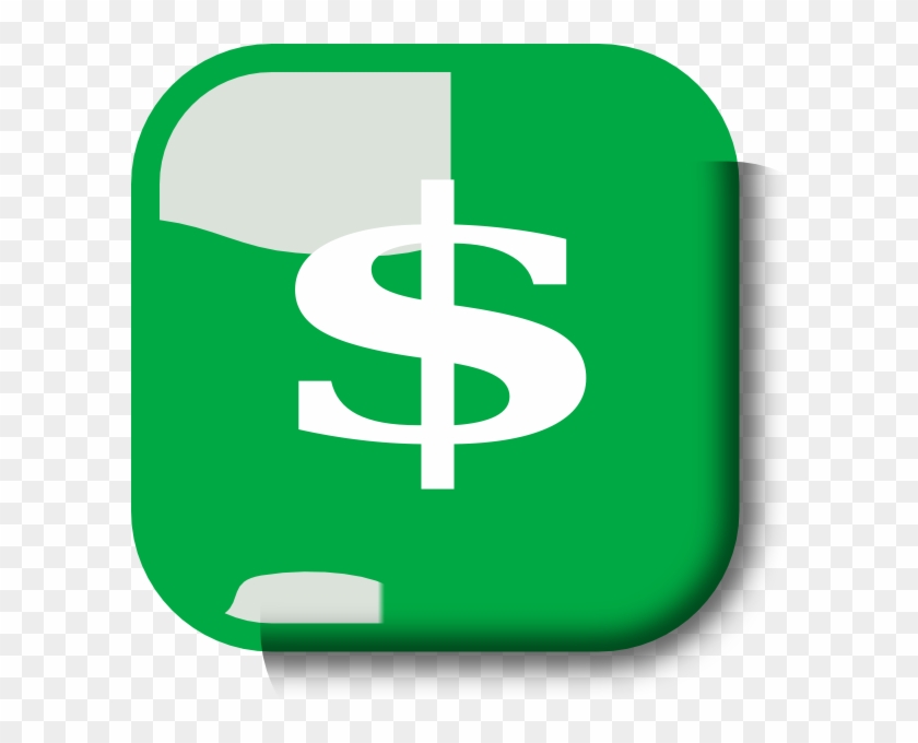 Green Donate Button Clip Art At Clker - Dollar #1079570