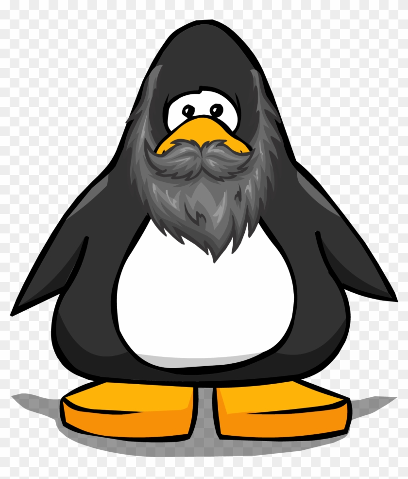 Beard Clipart Grey Beard - Club Penguin Tour Guide Hat #1079577