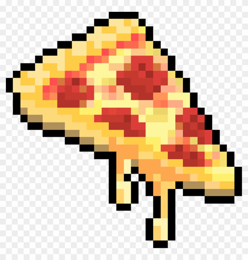 Pizza Pixel Pixels Pixeles Tumblr Food - Pixel Pizza #1079656