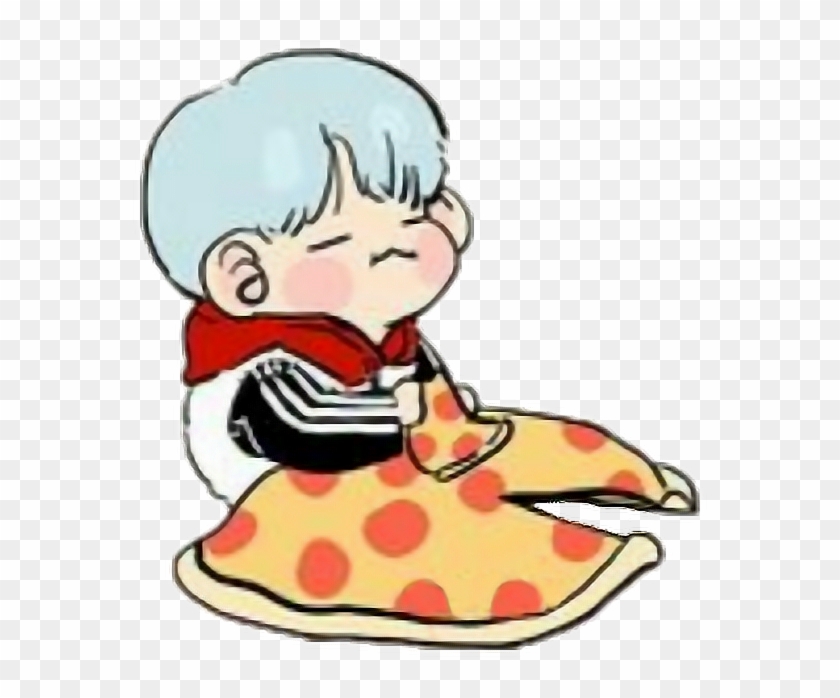 Suga Minyoongi Yoongi Bts Pizza Btauga Btssuga Btsminyo - Mic Drop Bts Chibi #1079690