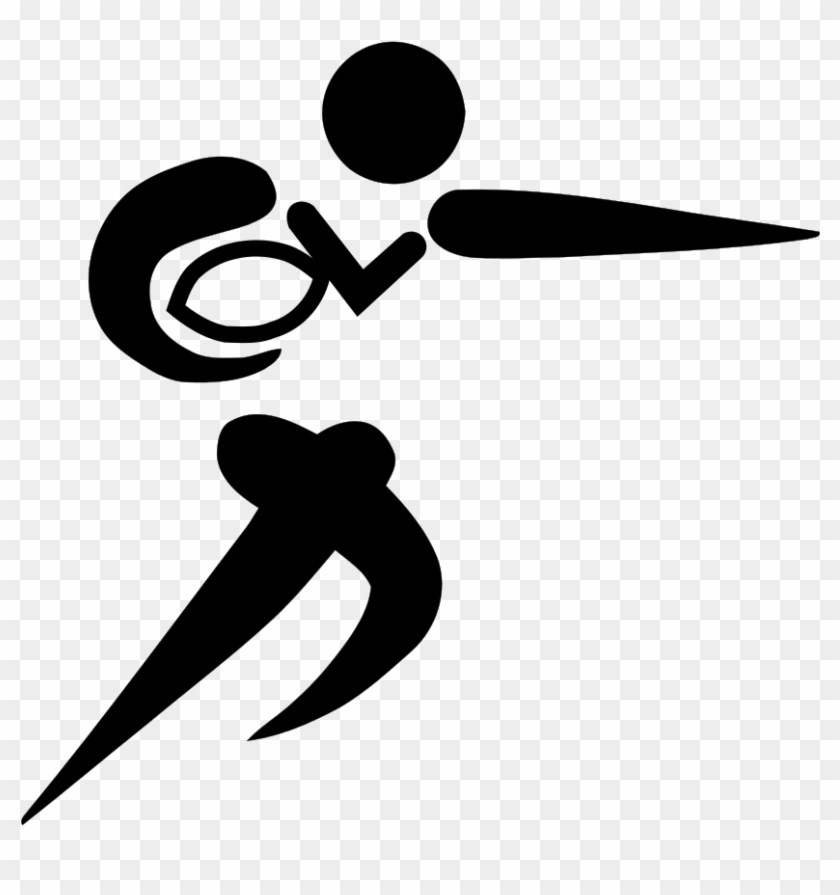 Rugby League Pictogram - Rugby Union #1079775
