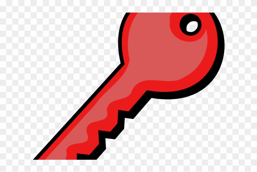 Red Clipart Keys - Key Clip Art #1079830