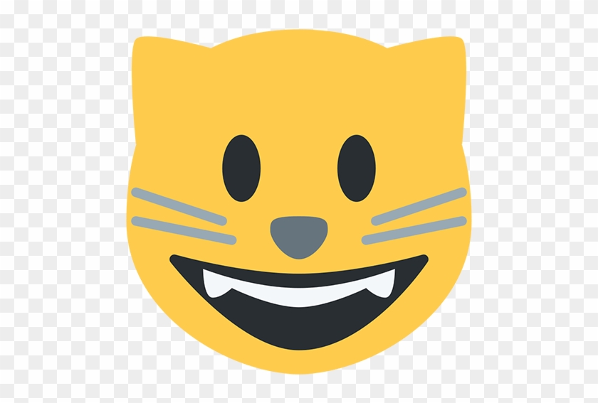 Smiling Cat Emoji Transparent Png - Smiling Cat Emoji Transparent Png #1079884