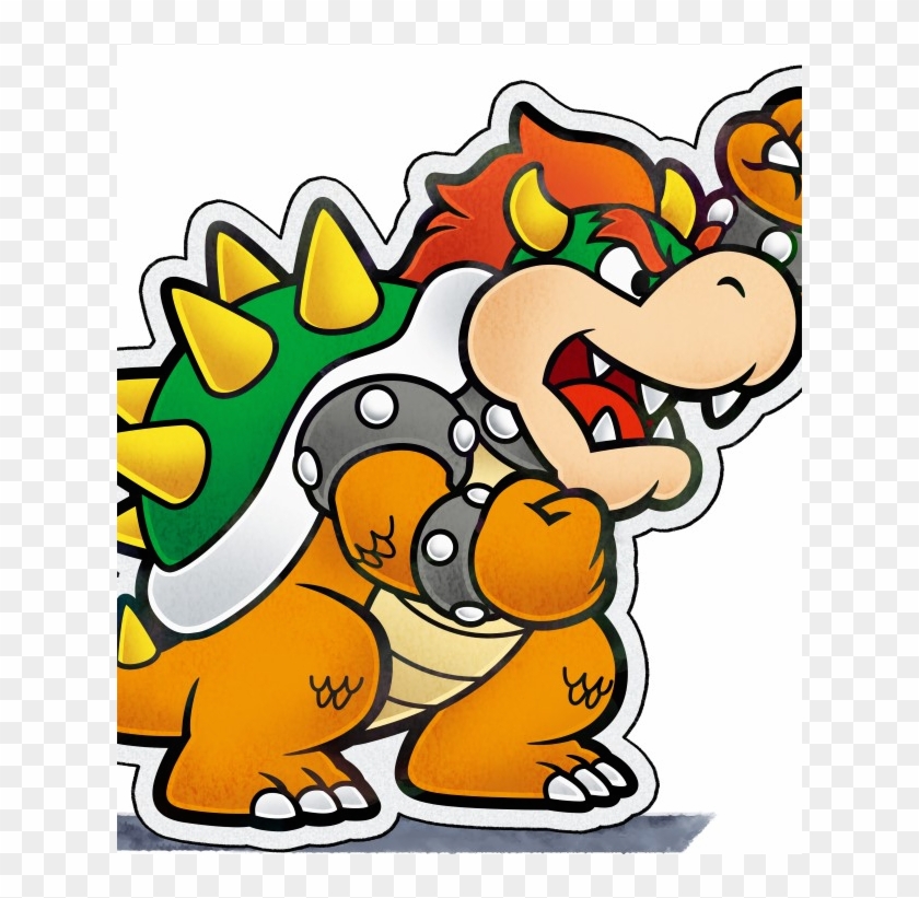 Bowser - Mario And Luigi Paper Jam Bowser #1079946