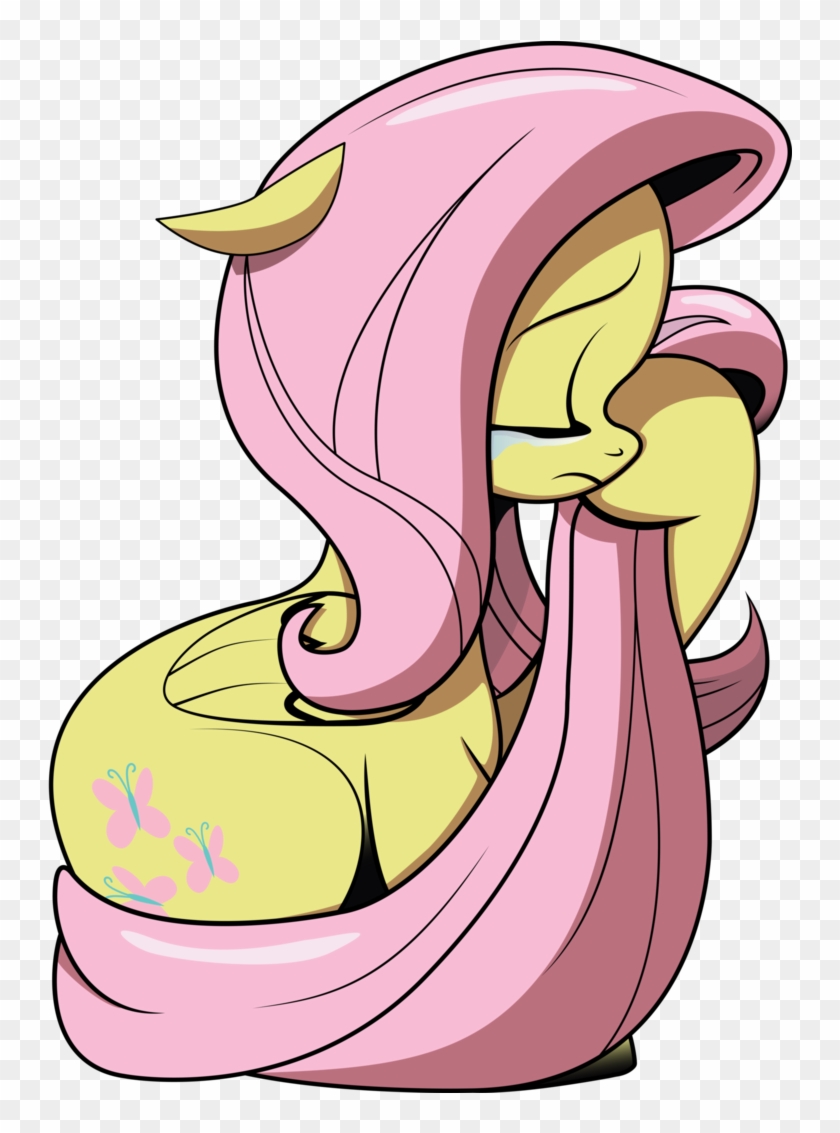 Sad Fluttershy By Refro82 On Deviantart - Fluttershy Sad Fan Art #1079976