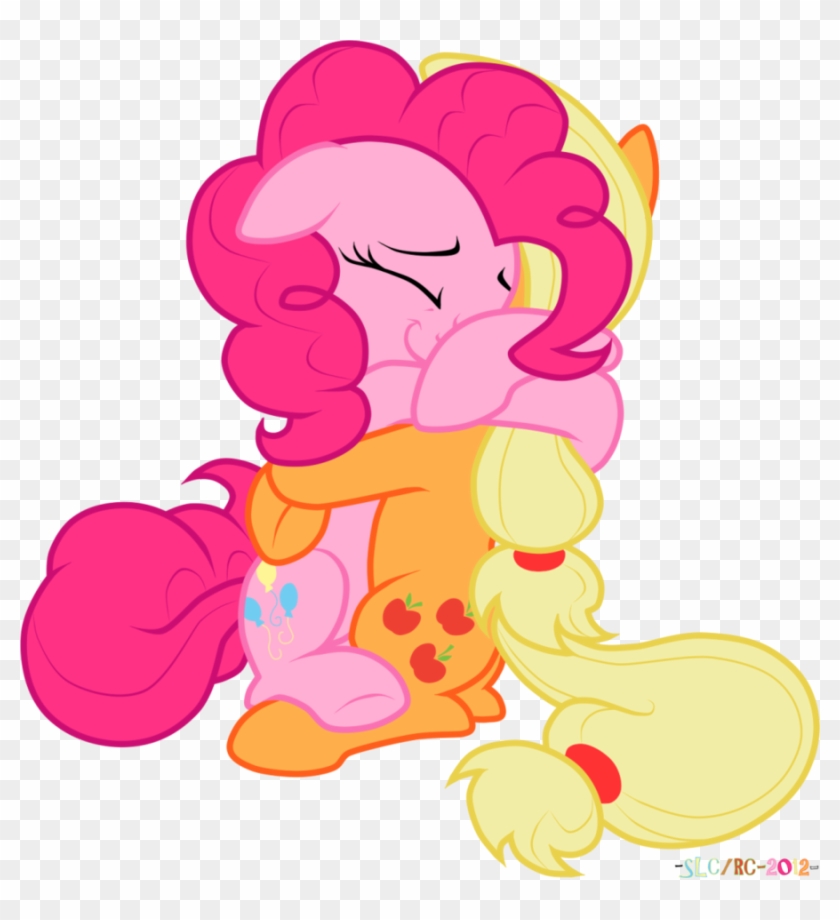 Stupidlittlecreature 389 84 Hug By Stupidlittlecreature - Pinkie Pie Hugging Applejack #1080048