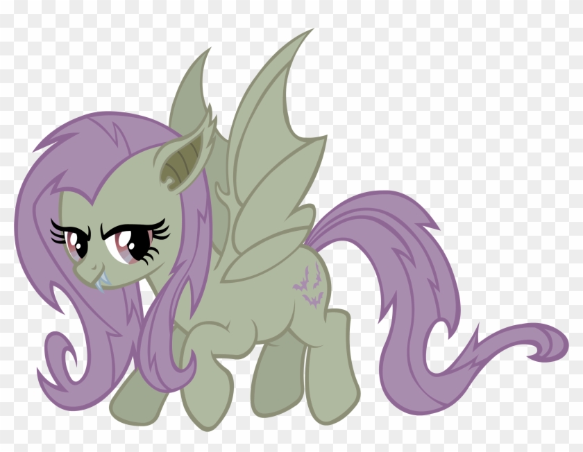 Fluttershy Pony Pinkie Pie Applejack Bat - My Little Pony Fluttershy Vampire #1080160