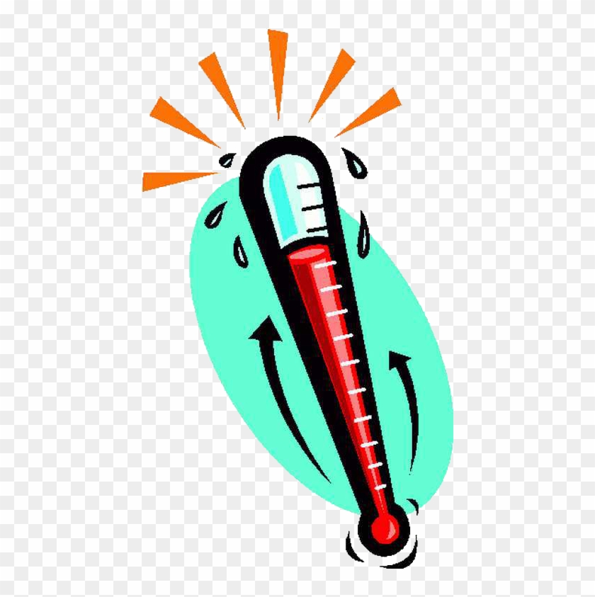Logo, Se Você Puder Controlar A Temperatura Do Seu - Hot Thermometer Clip Art #1080187