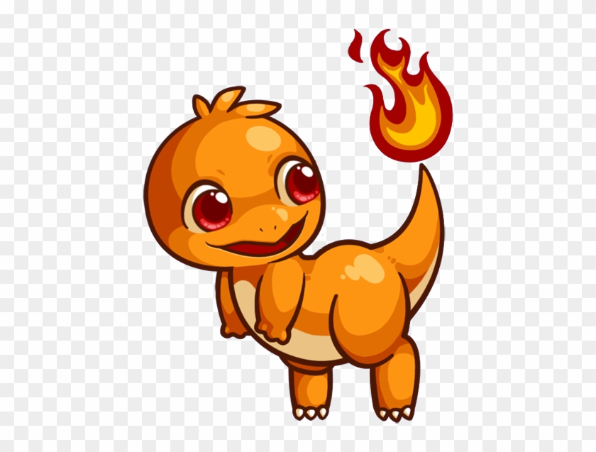 Charmander By Sprits - Charmander Png Kawaii #1080207