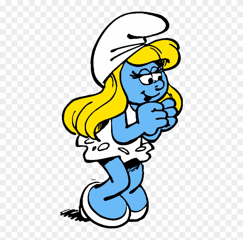 Smurfs Clipart - Smurfs Coloring Pages #1080215.