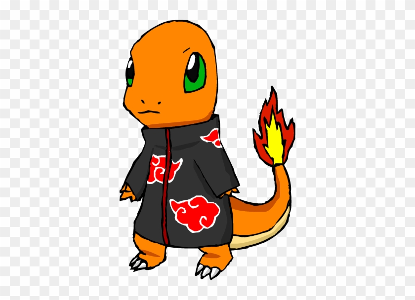 Charmander Akatsuki By Setox-d - Imagenes De Charmander Kawaii #1080219