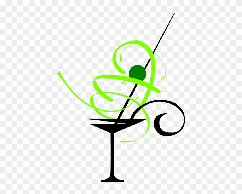 Martini Glass Clip Art #1080222