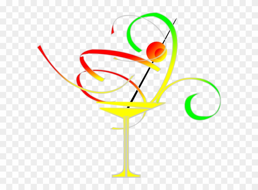 How To Set Use Red Green Martini Icon Png - Cocktail Glass #1080257