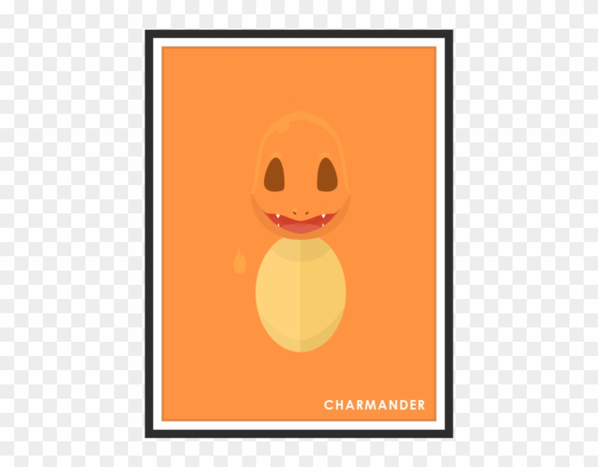 Charmander By Remi Milleret Millimade - Pokemon Poster Minimal #1080274
