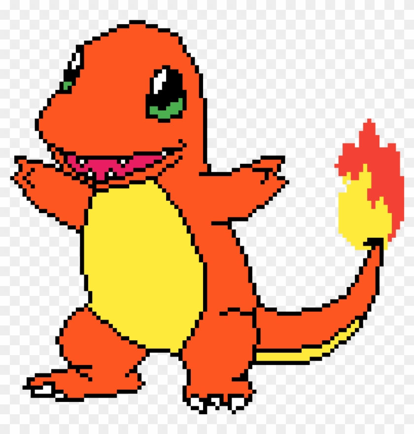 Charmander Blocks Your Path - Paint #1080292