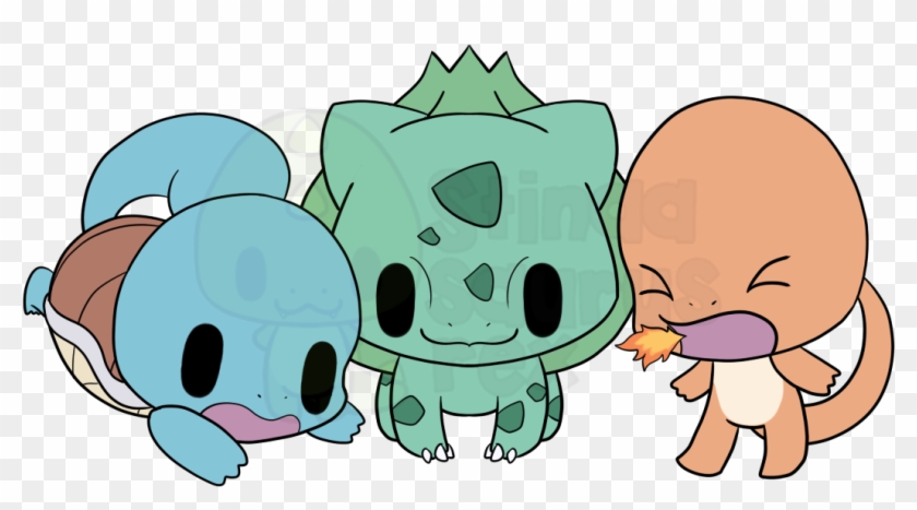 13 Sep - Bulbasaur Squirtle Y Charmander Chibi #1080294