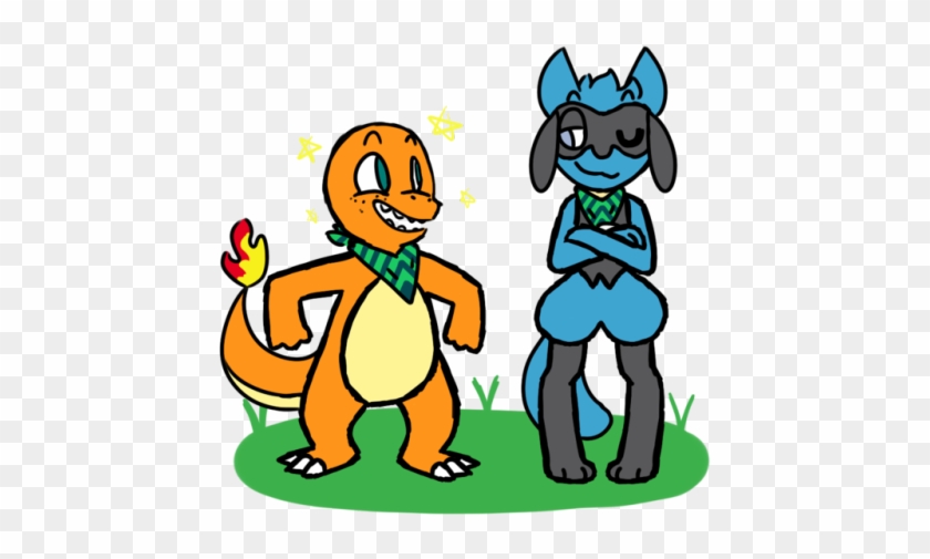 Pokemon Super Mystery Dungeon Riolu And Charmander #1080357