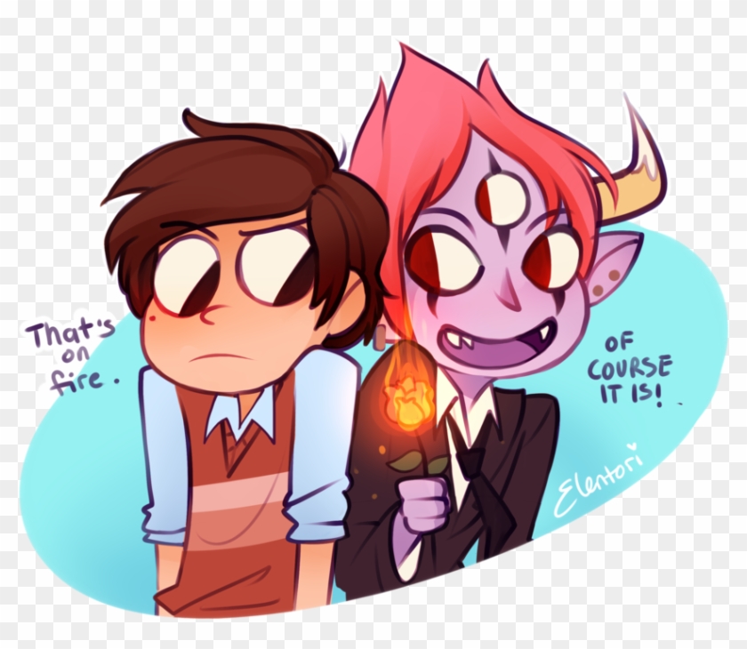 Arrival-layne 992 41 Hearts On Fire By Elentori - Star Vs The Forces Of Evil Marco Gay #1080456