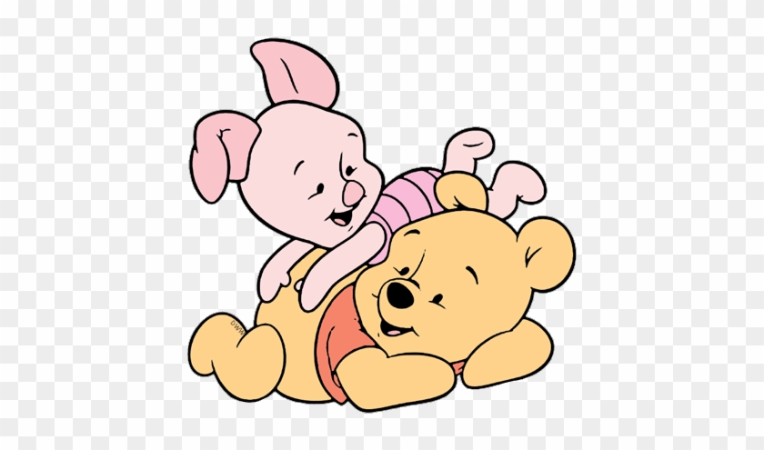 baby pooh and tigger hugging